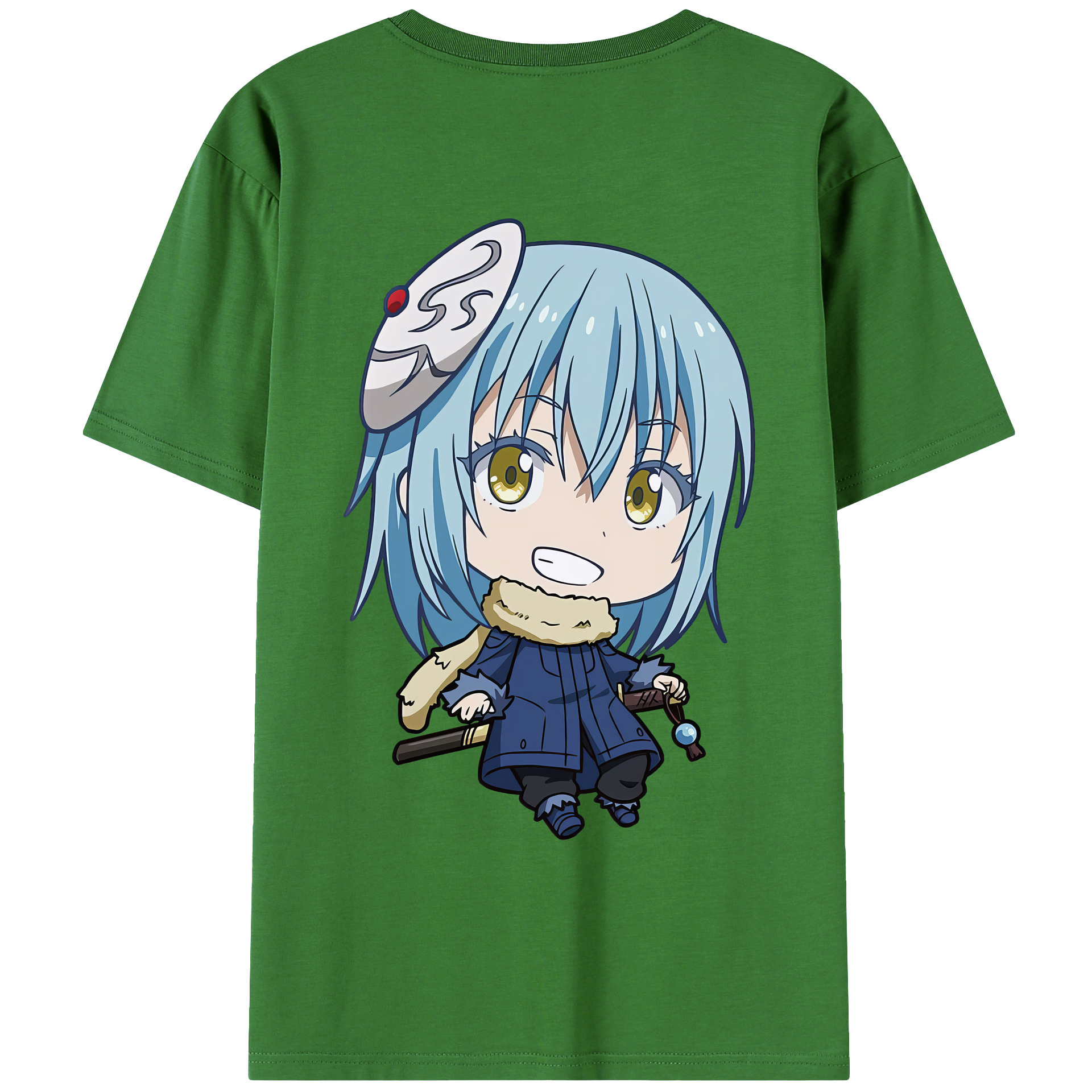 （画像用） 転スラ Regarding Reincarnated to Slime レディース半袖Tシャツ(バックプリント)